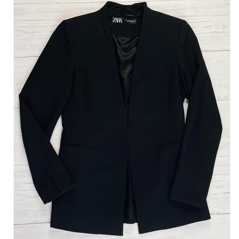 Black Blazer - Zara - Size M